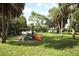 Outdoor kayak storage on a grassy area at 6503 Moorings Point Cir # 202, Lakewood Ranch, FL 34202