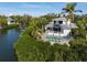 Waterfront home with private pool and dock; serene canal setting at 1718 Bay St, Sarasota, FL 34236