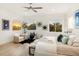 Spacious main bedroom with sunset views and sitting area at 1718 Bay St, Sarasota, FL 34236