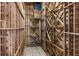 Extensive wine cellar with custom wooden racking at 1718 Bay St, Sarasota, FL 34236