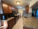 Spacious kitchen featuring granite countertops and stainless steel appliances at 4951 Bell Meade Dr, Sarasota, FL 34232