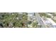 Aerial view of neighborhood and street at 406 Laurel E Rd, Nokomis, FL 34275