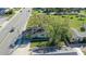 Aerial view of home and road at 406 Laurel E Rd, Nokomis, FL 34275