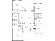 House floor plan showcasing a spacious layout with multiple bedrooms and living areas at 7168 Ryedale Ct, Sarasota, FL 34241