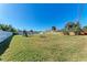Large backyard with a playground, ideal for  at 9363 Steubenville Ave, Englewood, FL 34224