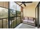 Spacious balcony with serene views of the water at 305 30Th W Ave # A208, Bradenton, FL 34205