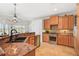 Modern kitchen featuring stainless steel appliances and granite countertops at 3120 Lena Ln, Sarasota, FL 34240