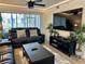 Spacious living area with comfortable seating and stylish decor at 4445 46Th W Ave, Bradenton, FL 34210