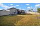 Large backyard with fenced in area at 11160 Fieldstone Dr, Palmetto, FL 34221