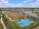 Community park with basketball court and soccer field at 11160 Fieldstone Dr, Palmetto, FL 34221