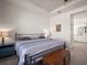 Comfortable main bedroom featuring ensuite bathroom access at 11160 Fieldstone Dr, Palmetto, FL 34221
