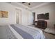 Bright main bedroom with ensuite bathroom access and ample space at 11160 Fieldstone Dr, Palmetto, FL 34221