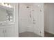 Large walk-in shower with glass enclosure and built-in seat at 11160 Fieldstone Dr, Palmetto, FL 34221
