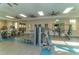 Fitness center with a variety of cardio and strength training equipment at 13789 Old Creek Ct, Parrish, FL 34219