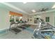 Fitness center with treadmills, elliptical machines and other equipment at 13789 Old Creek Ct, Parrish, FL 34219