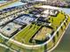 Community amenities including pools and tennis courts at 17424 Cresswind Ter, Bradenton, FL 34211