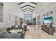Elegant lobby with high ceilings and comfortable seating at 17424 Cresswind Ter, Bradenton, FL 34211