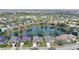 Aerial view of house near lake at 6476 Royal Tern Cir, Lakewood Ranch, FL 34202