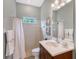 Clean bathroom with shower and vanity at 6476 Royal Tern Cir, Lakewood Ranch, FL 34202