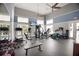 Fitness center featuring treadmills, weight machines, and free weights at 3431 79Th Street W Cir # 102, Bradenton, FL 34209