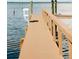 Private dock extending into the water, offering scenic views at 5310 Gulf Of Mexico Dr # 11, Longboat Key, FL 34228