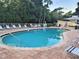 Inviting resort-style pool with lounge chairs and patio at 5310 Gulf Of Mexico Dr # 11, Longboat Key, FL 34228