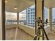 Spacious balcony with city and water views at 1255 N Gulfstream Ave # Ph1501, Sarasota, FL 34236