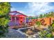 Relaxing backyard patio with seating area and lush greenery at 3219 S East Ave, Sarasota, FL 34239