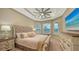 Spacious bedroom with a king-size bed, large windows and plenty of natural light at 4730 Zeno Ct, Bradenton, FL 34211