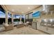 Well-equipped outdoor kitchen with stainless steel appliances at 4730 Zeno Ct, Bradenton, FL 34211