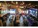 Indoor restaurant with a bar, booths, and tables, featuring a rustic-industrial design at 800 N Tamiami Trl # 403, Sarasota, FL 34236