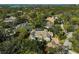 Stunning aerial view showcasing a home's location in a desirable neighborhood at 85 Sugar Mill Dr, Osprey, FL 34229