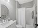 Simple bathroom with a single vanity and a bathtub at 12735 Aquamarine Ave, Bradenton, FL 34211