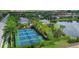 Well-maintained pickleball courts at 12735 Aquamarine Ave, Bradenton, FL 34211