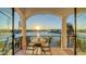 Private balcony offering stunning water views at 1430 Harbor Dr, Sarasota, FL 34239