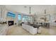 Gourmet kitchen with island, high-end appliances, and breakfast bar at 1430 Harbor Dr, Sarasota, FL 34239