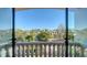 Beautiful water view from private balcony at 1430 Harbor Dr, Sarasota, FL 34239