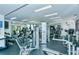 Modern fitness center featuring cardio and strength equipment at 1932 Harbourside Dr # 232, Longboat Key, FL 34228