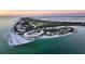 Luxury waterfront home on a secluded island with beach access at 50 Lighthouse Point Dr, Longboat Key, FL 34228