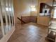 Bright dining area with tile floors and kitchen views at 5405 Fair Oaks St # 5405, Bradenton, FL 34203