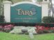 Tara Golf & Country Club private entrance sign at 5405 Fair Oaks St # 5405, Bradenton, FL 34203