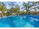 Inviting above ground pool in sunny backyard at 1285 & 1289 Hagle Park Rd, Bradenton, FL 34212