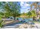 Private boat ramp with river access and beautiful landscaping at 1285 & 1289 Hagle Park Rd, Bradenton, FL 34212