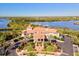 Elegant clubhouse with waterfront views and boat docks at 608 Misty Pond Ct, Bradenton, FL 34212