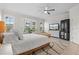 Relaxing main bedroom with king-size bed and water view at 608 Misty Pond Ct, Bradenton, FL 34212