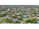 Aerial shot showing home's placement in neighborhood at 6609 Waterford Ln, Sarasota, FL 34238