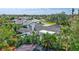 Aerial view showcasing the property and surrounding neighborhood at 6609 Waterford Ln, Sarasota, FL 34238