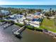 Single story home on the water with a private dock at 725 N Manasota Key Rd # A, Englewood, FL 34223