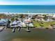 Single story home on the water with private dock and ocean access at 725 N Manasota Key Rd # A, Englewood, FL 34223