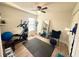 Home gym with elliptical, weights, and yoga mat at 1416 Glenmere Dr, Brandon, FL 33511